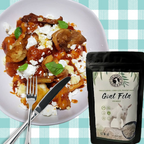 Freeze Dried Goat Feta - 100g Packet